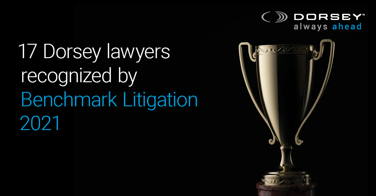 2021 Benchmark Litigation