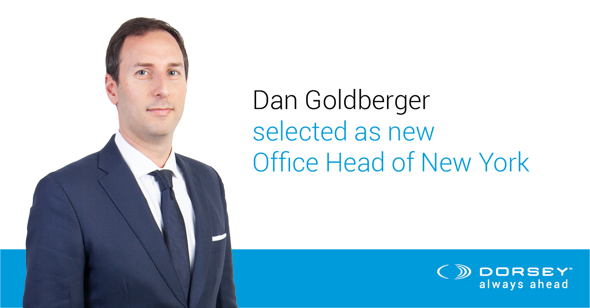 Dan Goldberger NY Office Head