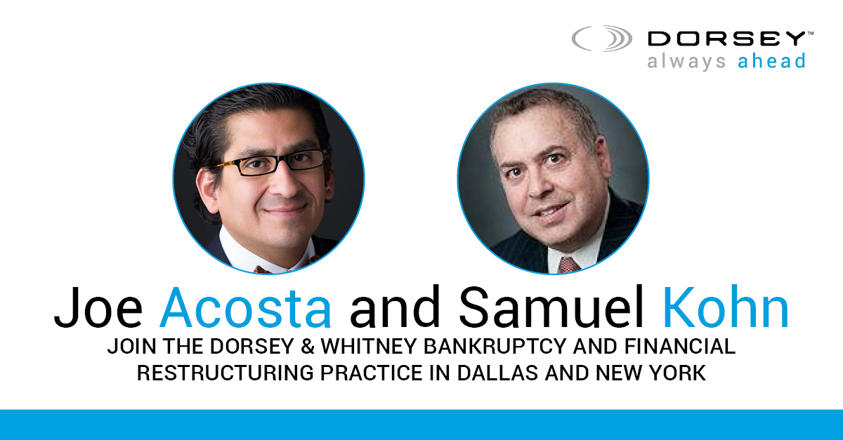 Joe Acosta and Sam Kohn