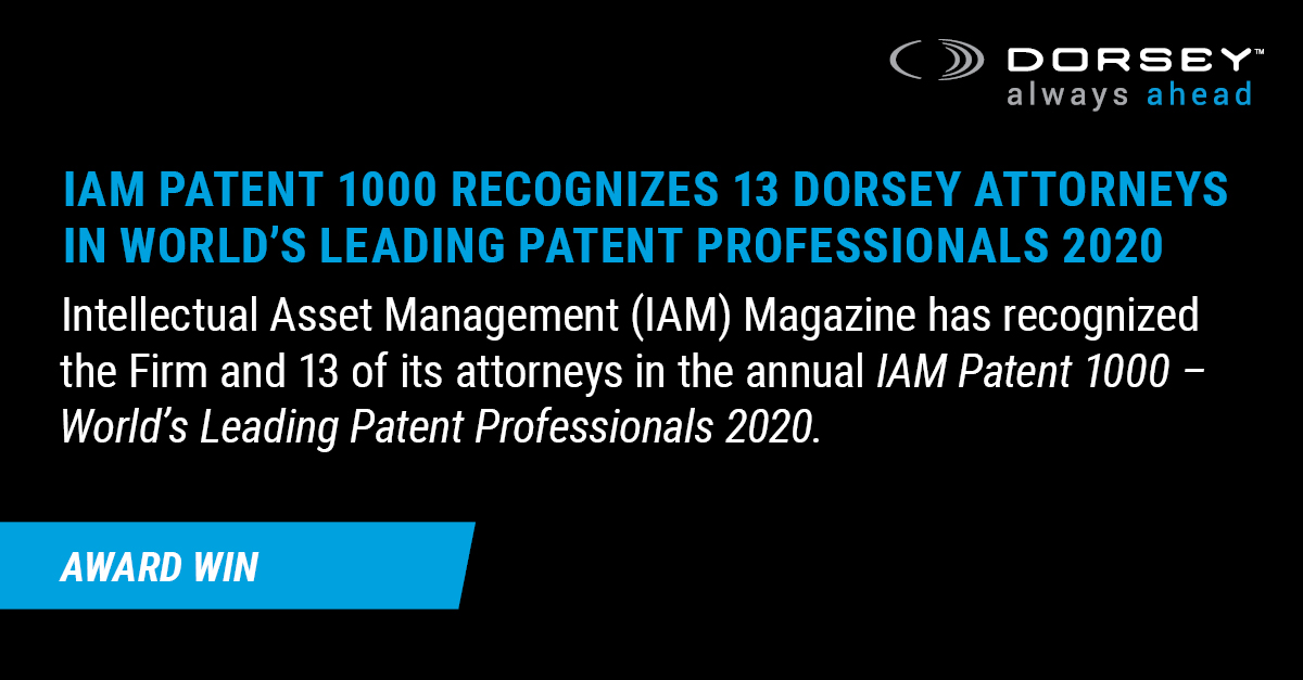 2020 IAM Patent 1000 