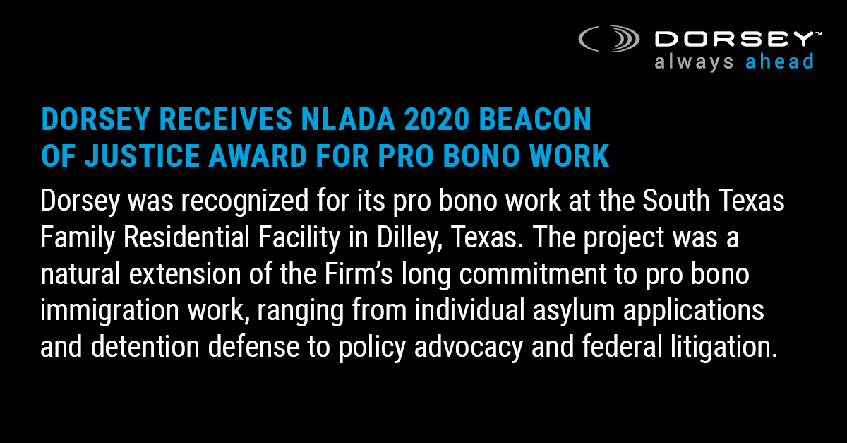 2020 Beacon of Justice Award