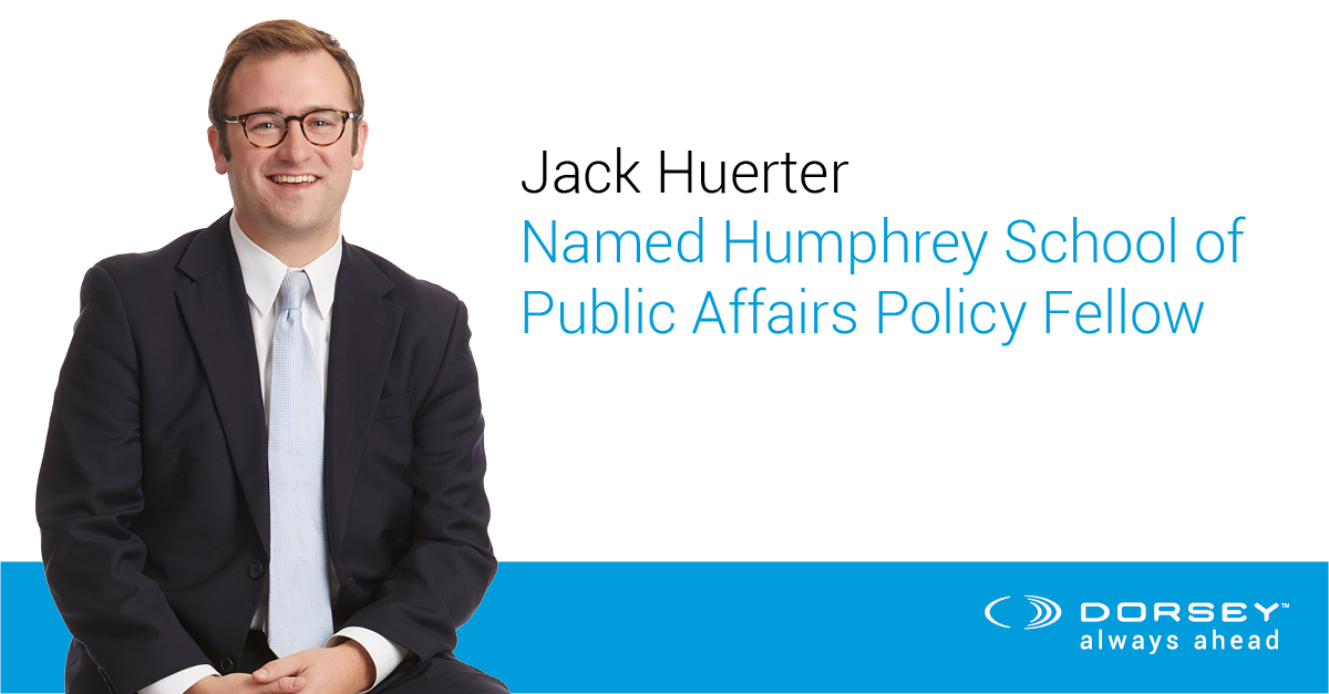 Jack Huerter Humphrey Policy Fellow