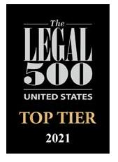 Legal 500 US Top Tier 2021