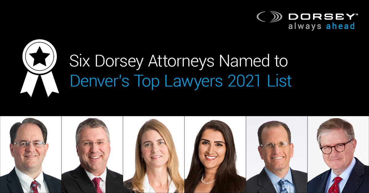 Denver 5280 Top Lawyers 2021 List