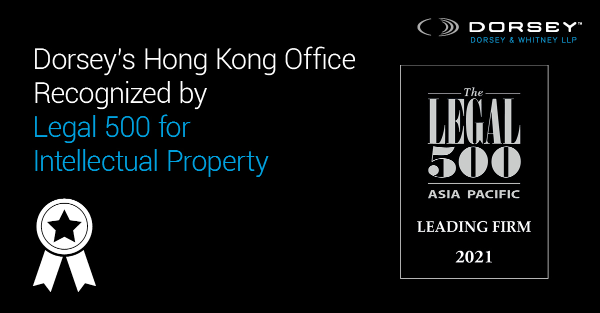 Hong Kong Legal 500