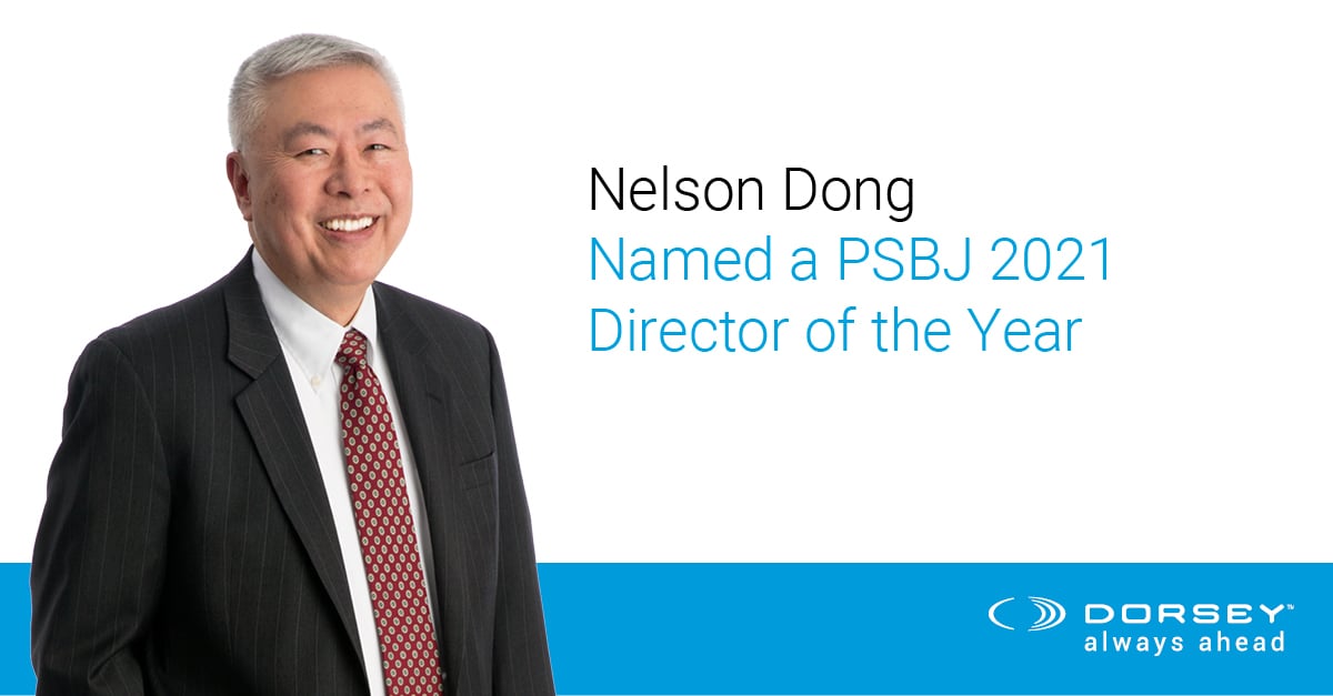 Nelson Dong PSBJ Director of the Year
