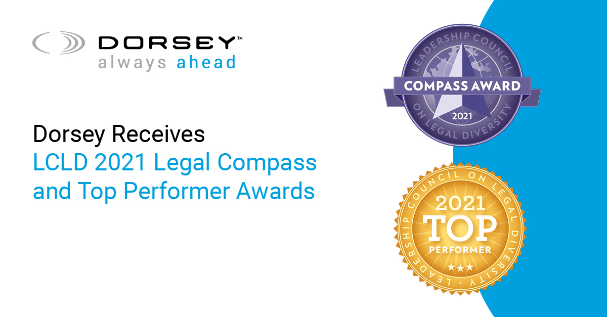 LCLD 2021 Legal Compass and Top Performer Awards