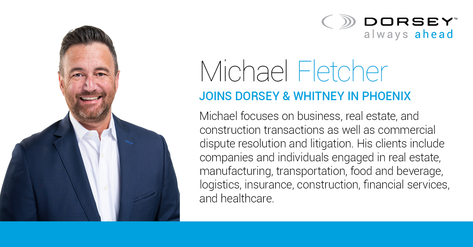 Michael Fletcher Joins Dorsey