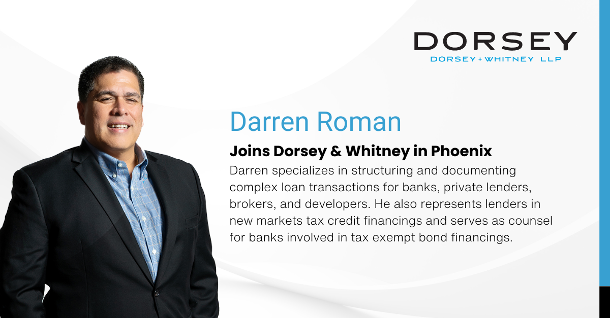 Darren Roman Joins Dorsey