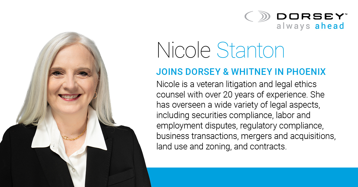 Nicole Stanton Joins Dorsey
