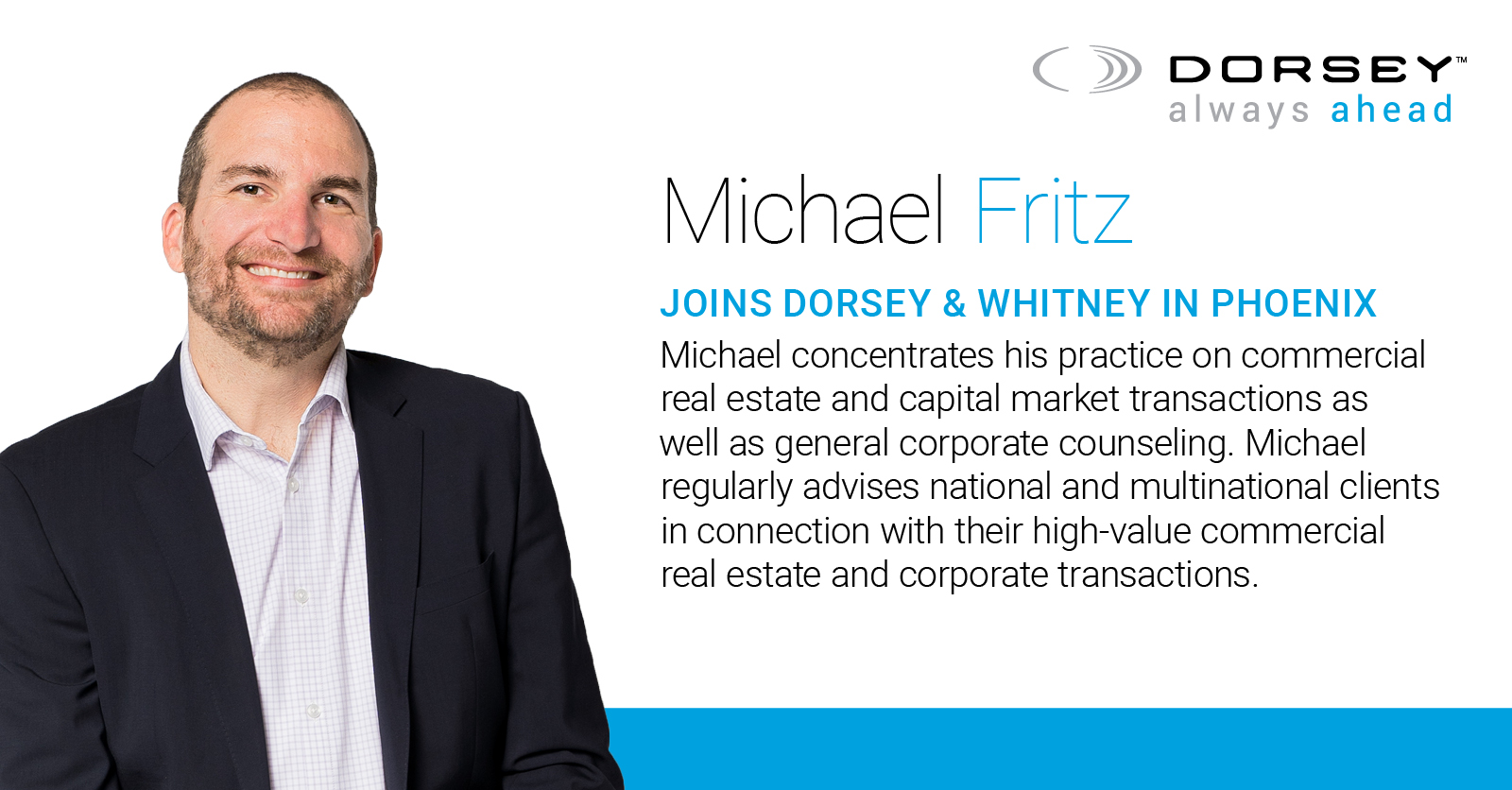 Michael Fritz Joins Dorsey
