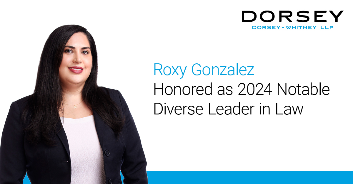 Roxy Gonzalez Notable Diverse Leader in Law 2024