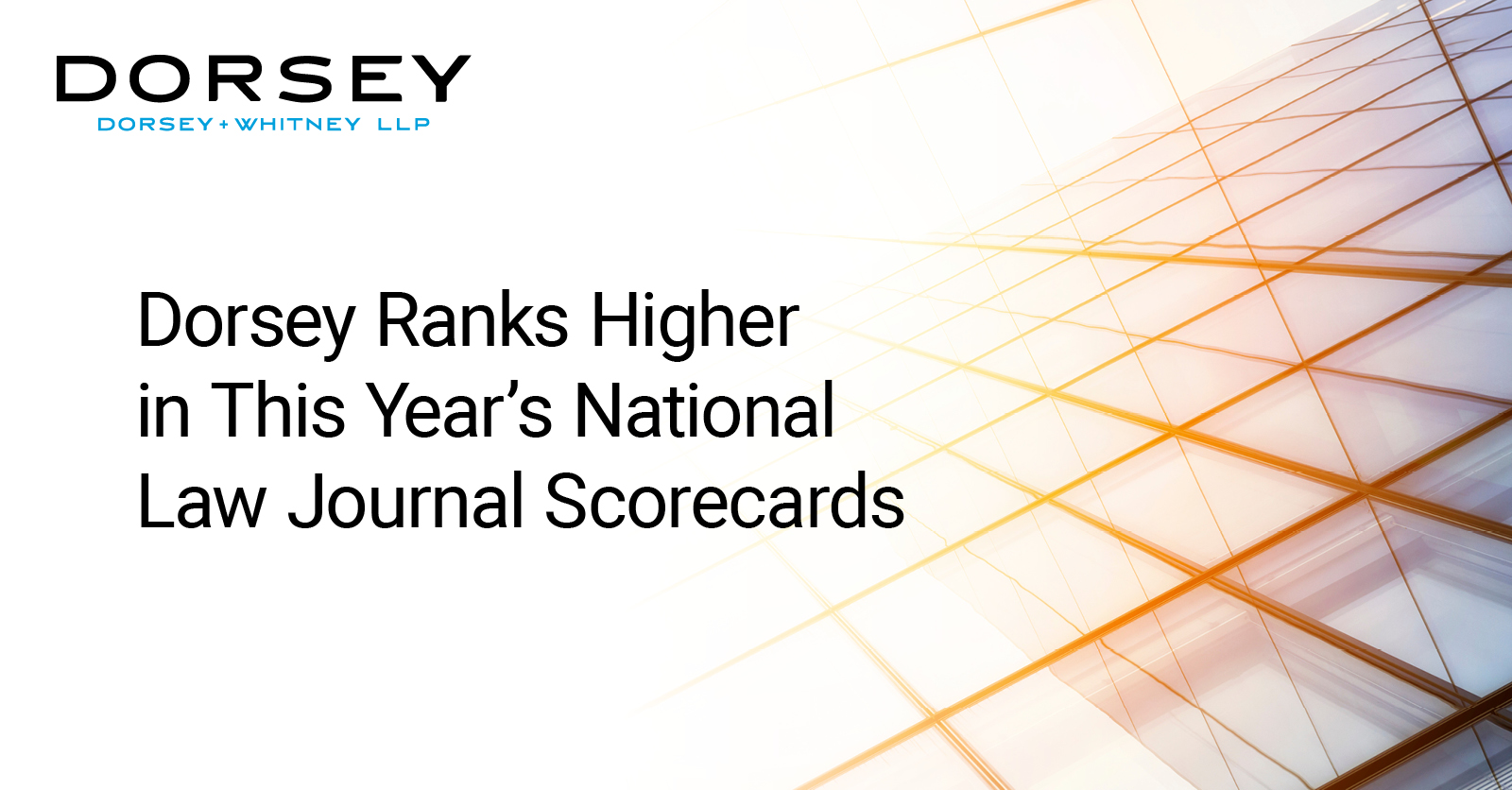 Dorsey Advances in 2024 National Law Journal Scorecards