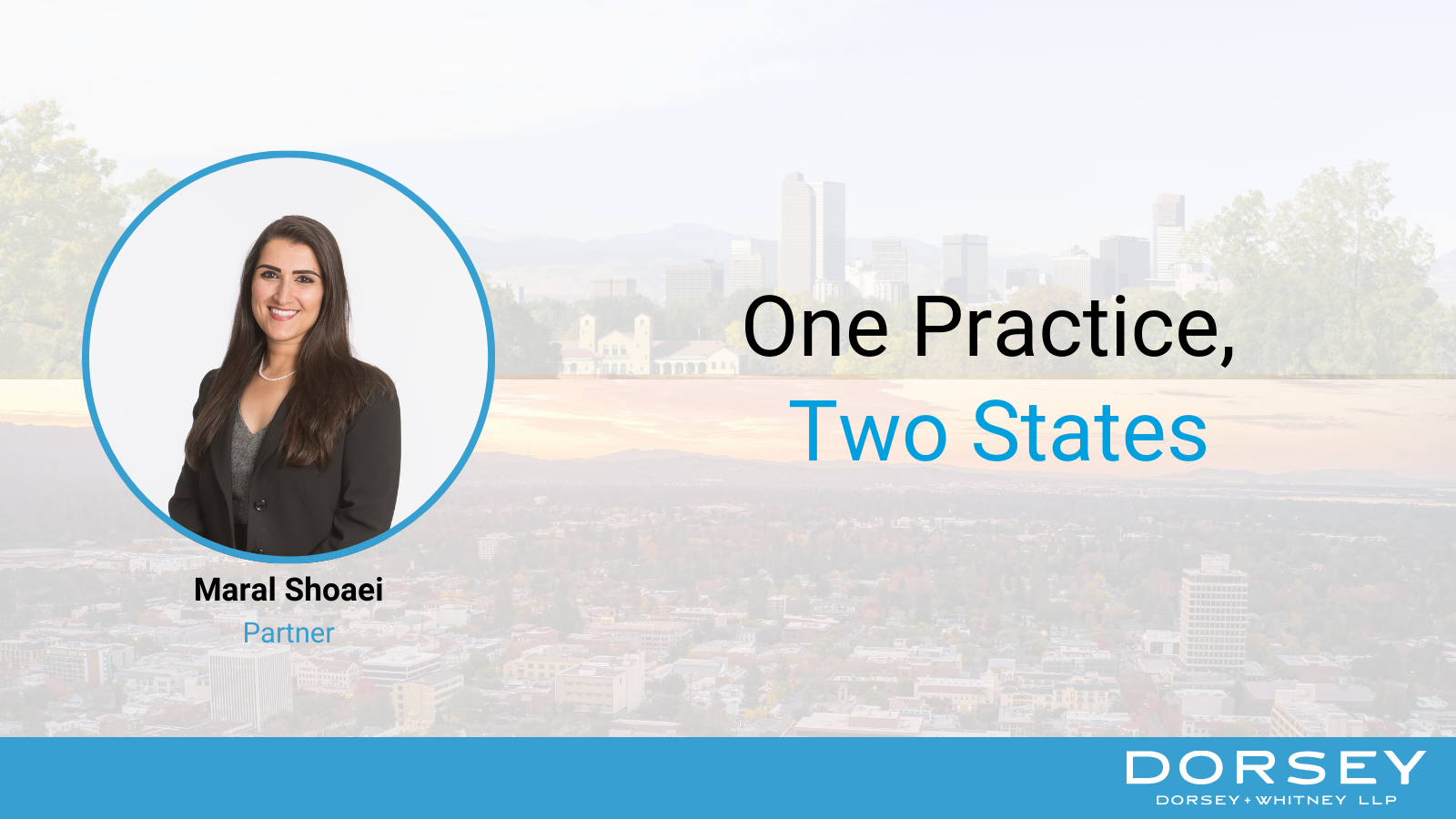 One Practice, Two States Maral Shoaei