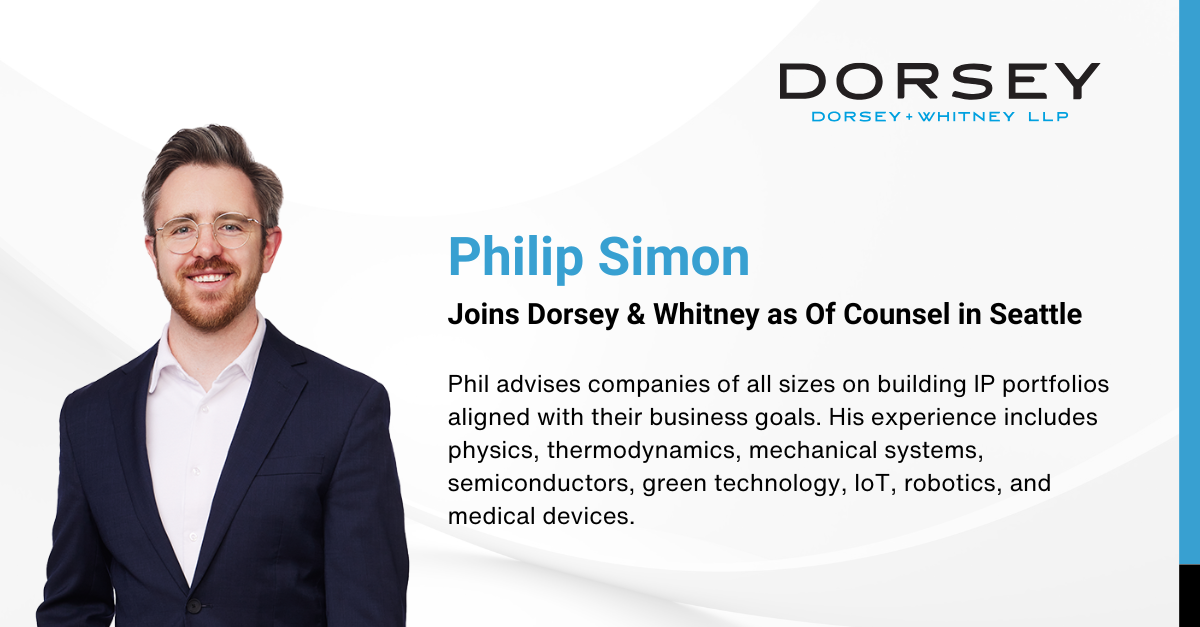Philip Simon Joins Dorsey