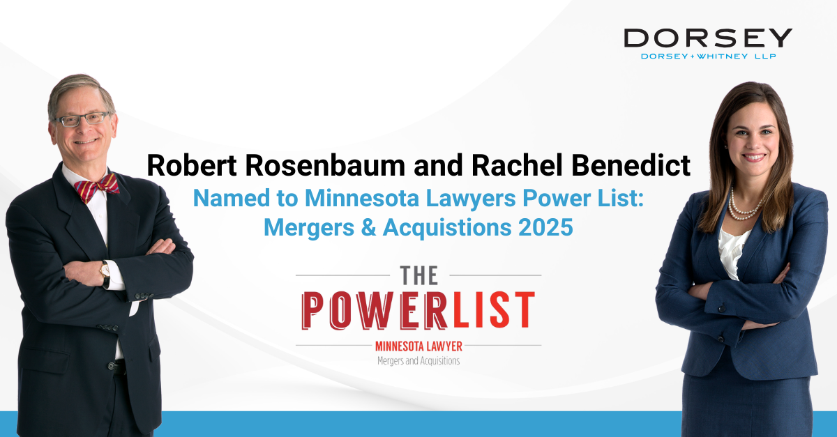 Rachel Benedict and Robert Rosenbaum Named to The Power List