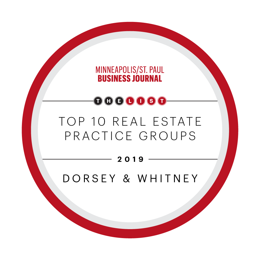 Top 10 Real Estate Practice Groups 2019