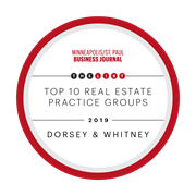 Top 10 Real Estate Practice Groups 2019